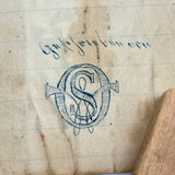 SOLD C. Mid 19th Century German Manuscript Devotional with Fraktur Lettering and Amazing Drawings