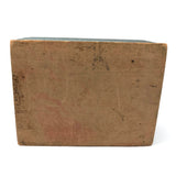 C. 1920s Milton Bradley Geometric Solids in Original Green Painted Box