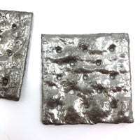 Silver Saltines! A Pair
