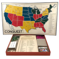 Conquering the USA, State by State: 1936 Dead Stock Conquest Board Game