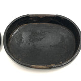 Early 19th C. British Lacquered Papier Mache Snuff Box, View From Below!