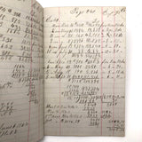 George Abbott's Small 1872 C. Notebook with A Bit of American History and Lots of Calculations
