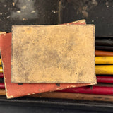 1880s Monogrammed Tin Painter's Box with Palette, Brushes, and Watercolor Tin