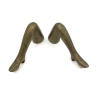 c. 1970s Pair of Brass Ladies Leg Bottle Openers