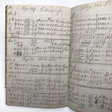 George Abbott's Small 1872 C. Notebook with A Bit of American History and Lots of Calculations