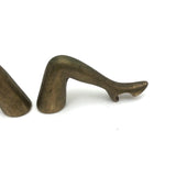 c. 1970s Pair of Brass Ladies Leg Bottle Openers