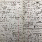 George Abbott's Small 1872 C. Notebook with A Bit of American History and Lots of Calculations