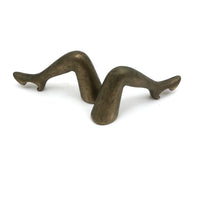c. 1970s Pair of Brass Ladies Leg Bottle Openers