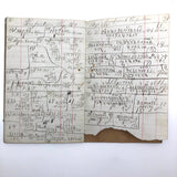 George Abbott's Small 1872 C. Notebook with A Bit of American History and Lots of Calculations