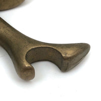c. 1970s Pair of Brass Ladies Leg Bottle Openers