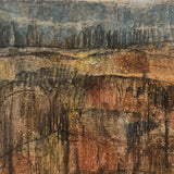 Fall Landscape, William C. Palmer Signed 1972 Mixed Media on Paper