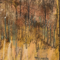 Fall Landscape, William C. Palmer Signed 1972 Mixed Media on Paper