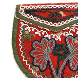 C. 1850s Native American Finely Beaded Wool Pouch, Seneca or Wabanaki