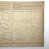 Antique Prang's Model and Object Drawing Lesson's Sketchbook, Largely Completed