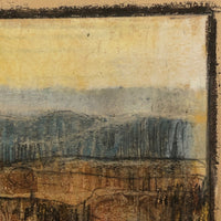 Fall Landscape, William C. Palmer Signed 1972 Mixed Media on Paper