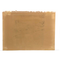 Fall Landscape, William C. Palmer Signed 1972 Mixed Media on Paper