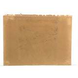 Fall Landscape, William C. Palmer Signed 1972 Mixed Media on Paper
