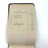 Caroline's 1923-24 Account Book with Excellent Lists of Income and Expenses