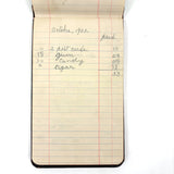 Caroline's 1923-24 Account Book with Excellent Lists of Income and Expenses