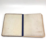 Sweet Old Velvet Covered (Mostly Blank) Autograph Notebook with Owl