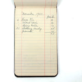 Caroline's 1923-24 Account Book with Excellent Lists of Income and Expenses