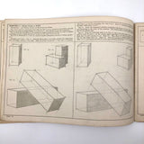 Antique Prang's Model and Object Drawing Lesson's Sketchbook, Largely Completed