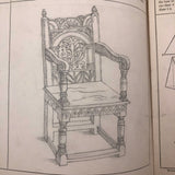 Antique Prang's Model and Object Drawing Lesson's Sketchbook, Largely Completed