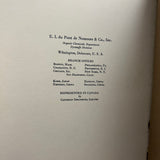 E.I DuPont Chrome Colors for Men's Wear, 90 Color Samples on Pulled Wool, c. 1930s-40s