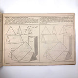 Antique Prang's Model and Object Drawing Lesson's Sketchbook, Largely Completed