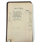 Caroline's 1923-24 Account Book with Excellent Lists of Income and Expenses