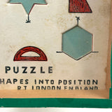 RT Journet London Vintage Handheld "Geometrical" Dexterity Puzzle