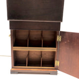 Early 1800s John Moore, Chemist to the King, Double Sided British Apothecary Chest