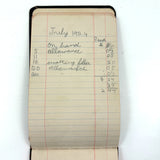 Caroline's 1923-24 Account Book with Excellent Lists of Income and Expenses
