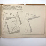 Antique Prang's Model and Object Drawing Lesson's Sketchbook, Largely Completed