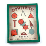 RT Journet London Vintage Handheld "Geometrical" Dexterity Puzzle