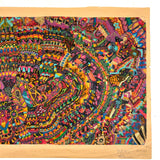 Rita's Awesome early 1970s Psychedelic Marker and Gold Pen Drawing