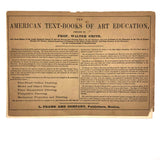 Antique Prang's Model and Object Drawing Lesson's Sketchbook, Largely Completed