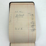 Caroline's 1923-24 Account Book with Excellent Lists of Income and Expenses