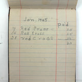 Caroline's 1923-24 Account Book with Excellent Lists of Income and Expenses