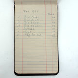Caroline's 1923-24 Account Book with Excellent Lists of Income and Expenses
