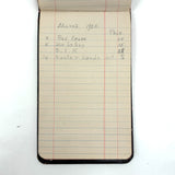 Caroline's 1923-24 Account Book with Excellent Lists of Income and Expenses