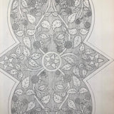 George Abbott's Model & Design Sketchbook with Lovely Hand-drawn Patterns