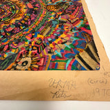 Rita's Awesome early 1970s Psychedelic Marker and Gold Pen Drawing