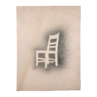 Excellent Spatter Painted Chair