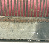 C. 1930s-40s Dustpan + Nails Make Do Cranberry Rake, Found in Maine