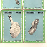 Sportettes! Fun Graphics, Very Scarce c. 1920s British "Ice Breaker" Card Game