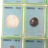 Sportettes! Fun Graphics, Very Scarce c. 1920s British "Ice Breaker" Card Game