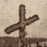 Peace on Earth, Atmospheric c. 1890s American Soldiers at Camp Cabinet Card, Lebanon, PA