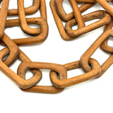 Nice Old Simple Carved Whimsy Chain