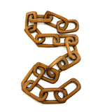 Nice Old Simple Carved Whimsy Chain